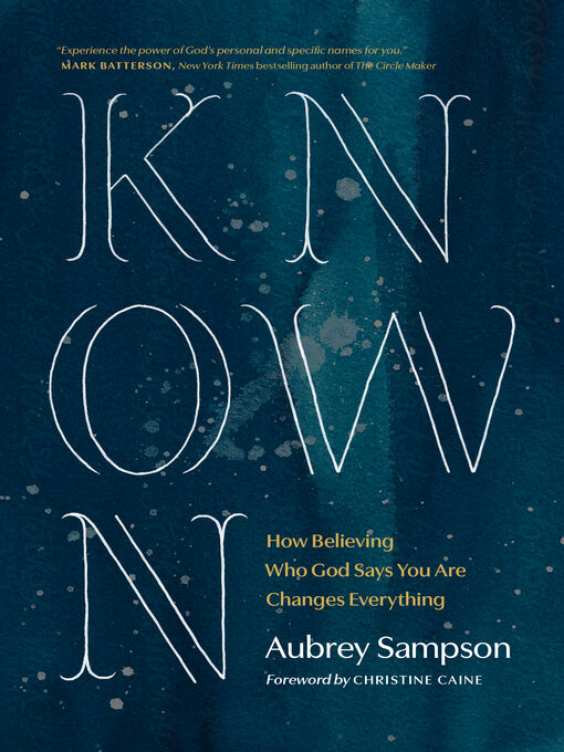Title details for Known by Aubrey Sampson - Wait list